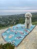 Surfing Dogs Blanket